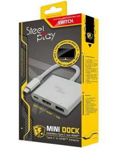 Steelplay-Mini-Dock-adapter-USB-C-u-HDMI