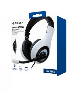 PS5 Bigben Stereo Gaming slušalice Bijele